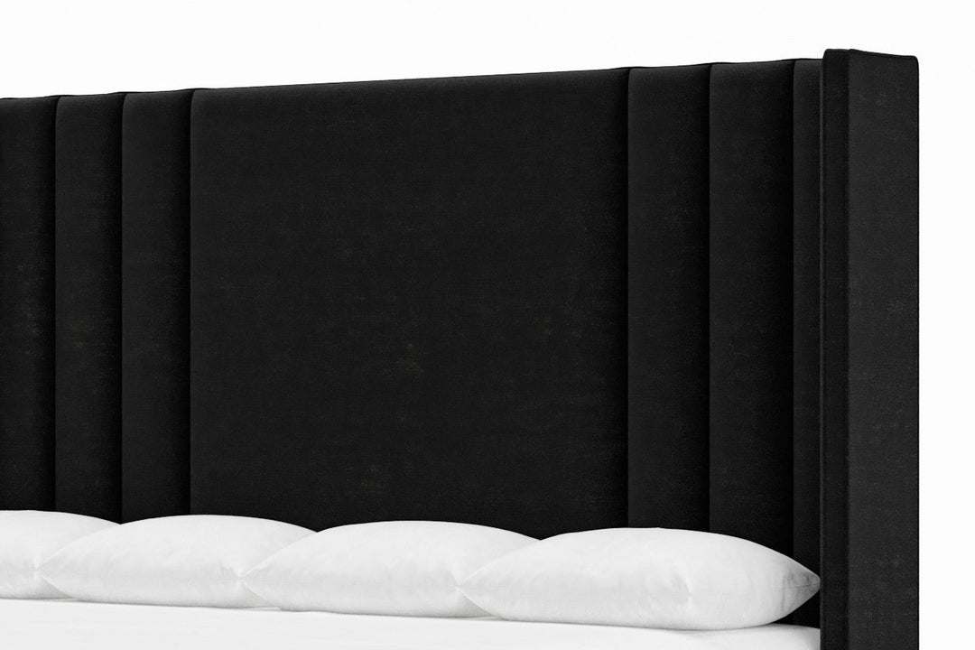 Adler Bed Frame in Ebony #color_ebony