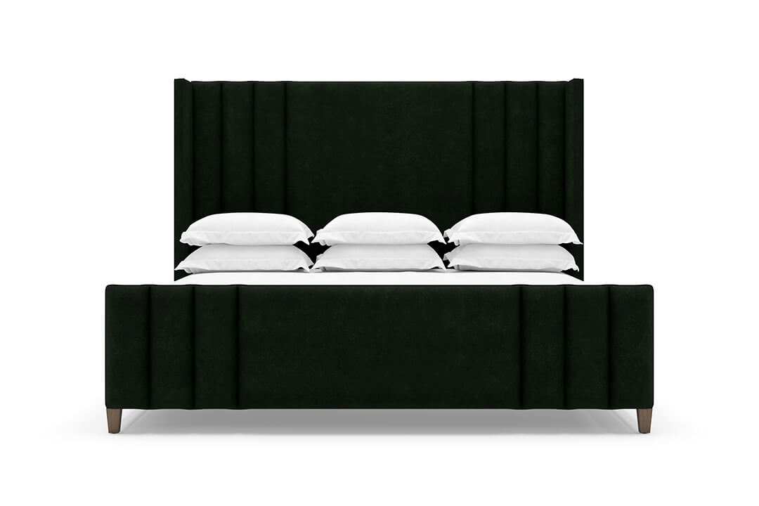 Adler Bed Frame in Emerald #color_emerald