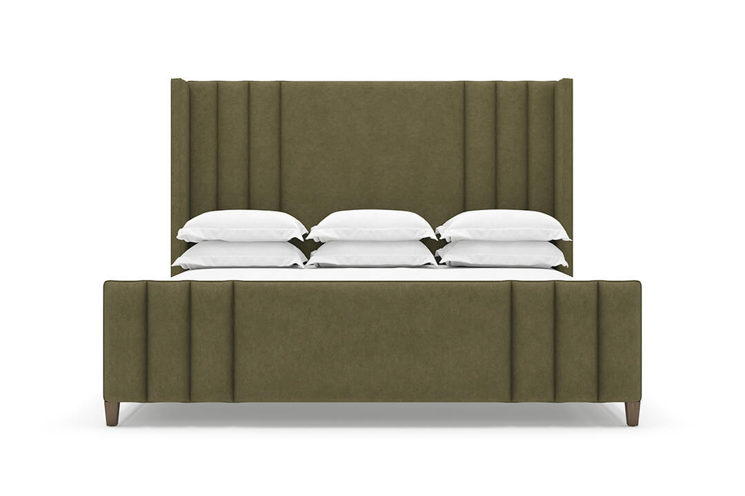 Adler Bed Frame in Moss #color_moss