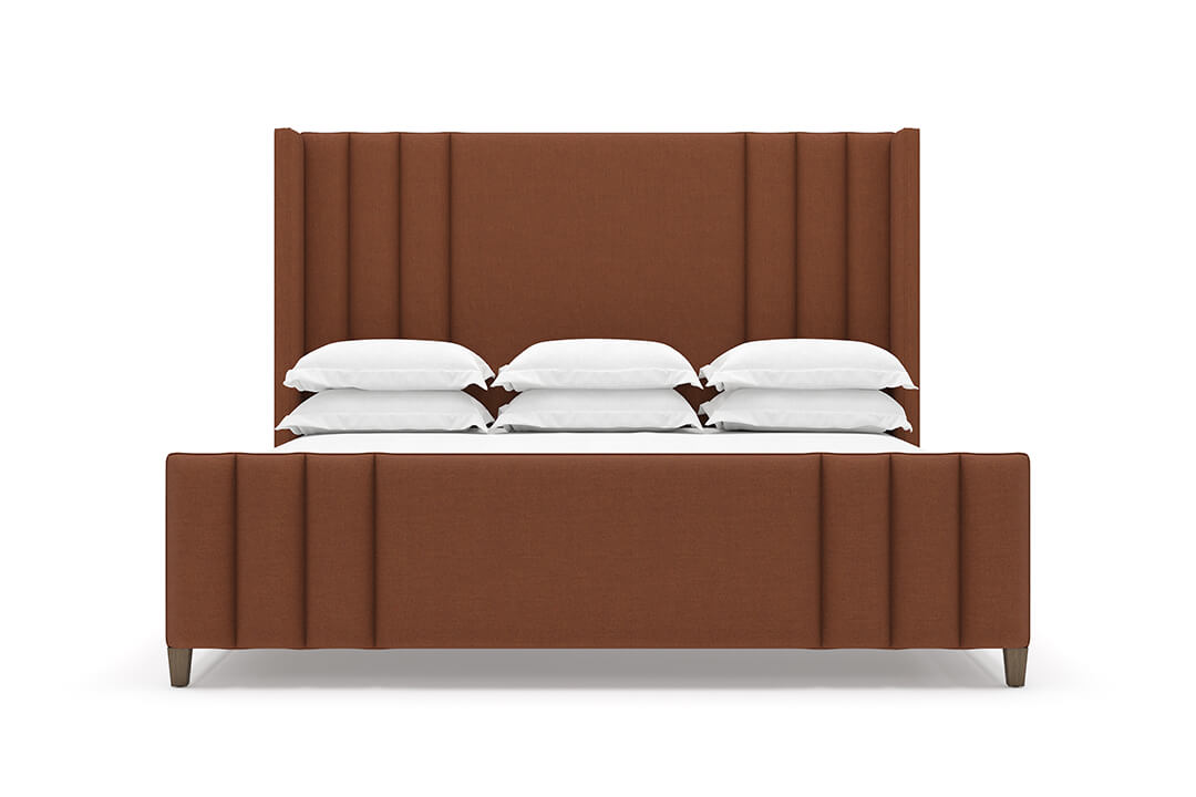 Adler Bed Frame in Clay #color_clay