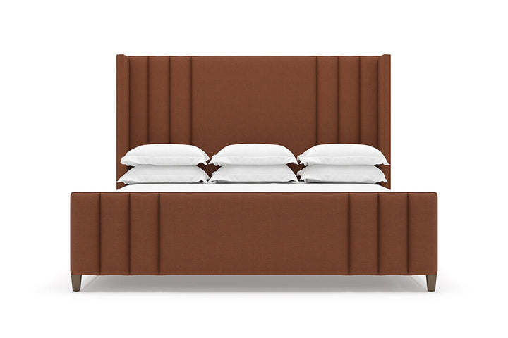 Adler Bed Frame in Clay #color_clay