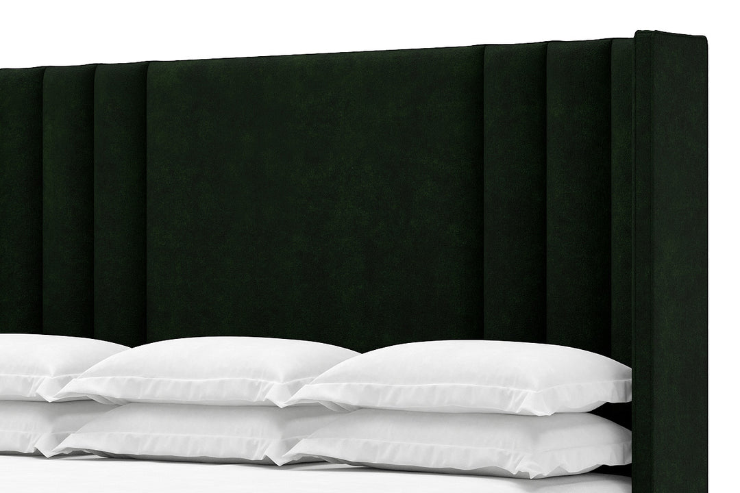 Adler Bed Frame in Emerald #color_emerald