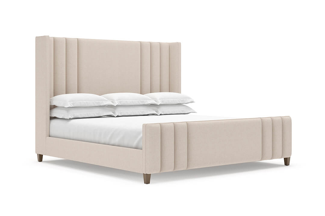 Adler Bed Frame in Oatmeal #color_oatmeal