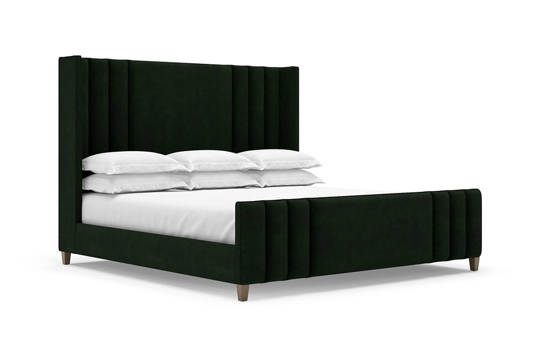 Adler Bed Frame in Emerald #color_emerald