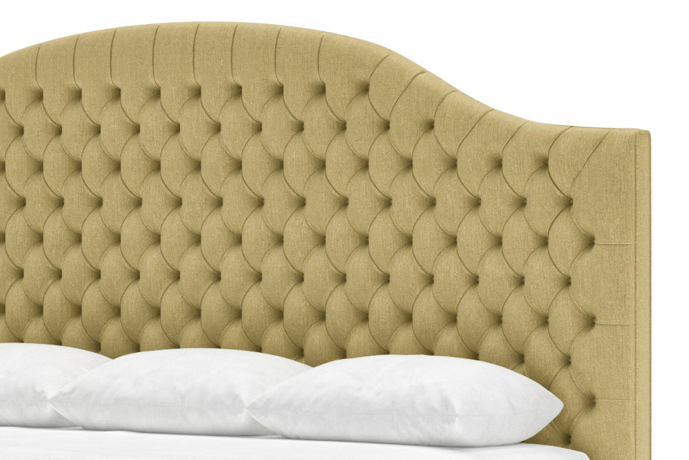 Archie bedframe in  #color_iceland-moss