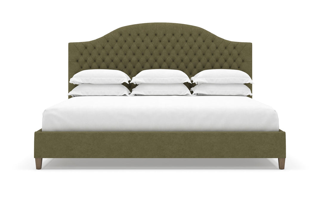Archie Bed Frame in Moss#color_moss