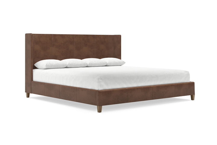 Kodiak Leather Bed in Espresso #color_espresso