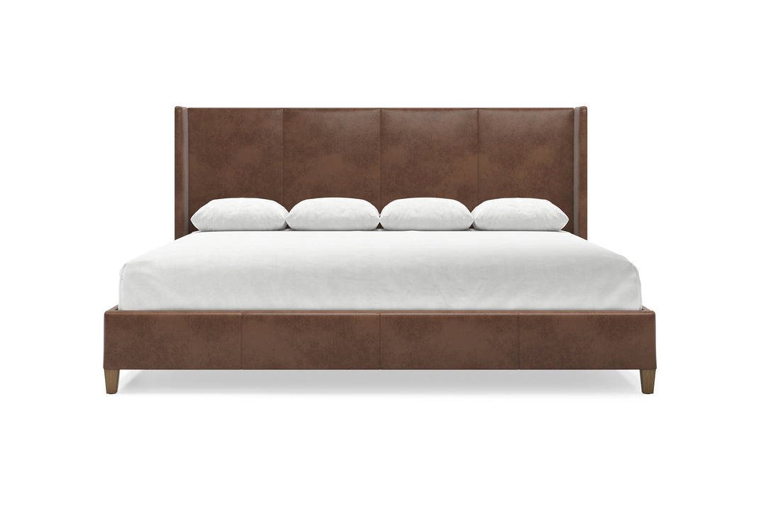 Kodiak Leather Bed in Espresso #color_espresso