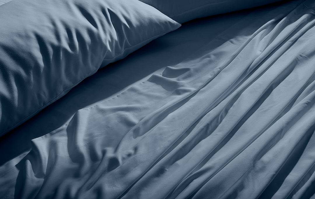 Mediterranean Blue Alaskan King Cotton Sheet Set Detail#color_mediterranean-blue