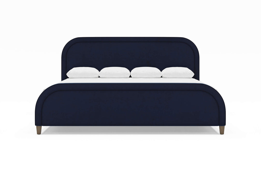 Vista Headboard in ebony#color_ebonyVista Bed Frame in eclipse#color_eclipse