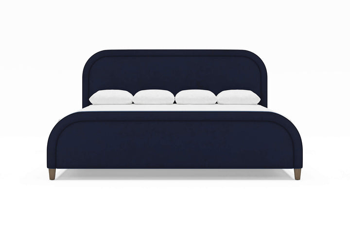 Vista Headboard in ebony#color_ebonyVista Bed Frame in eclipse#color_eclipse