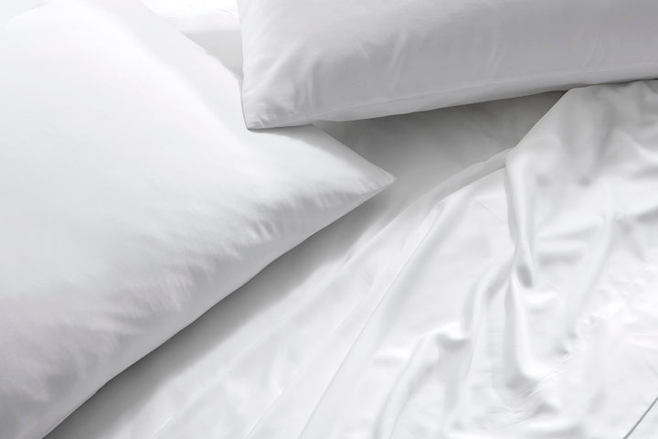 White Alaskan King Sheet Set#color_white