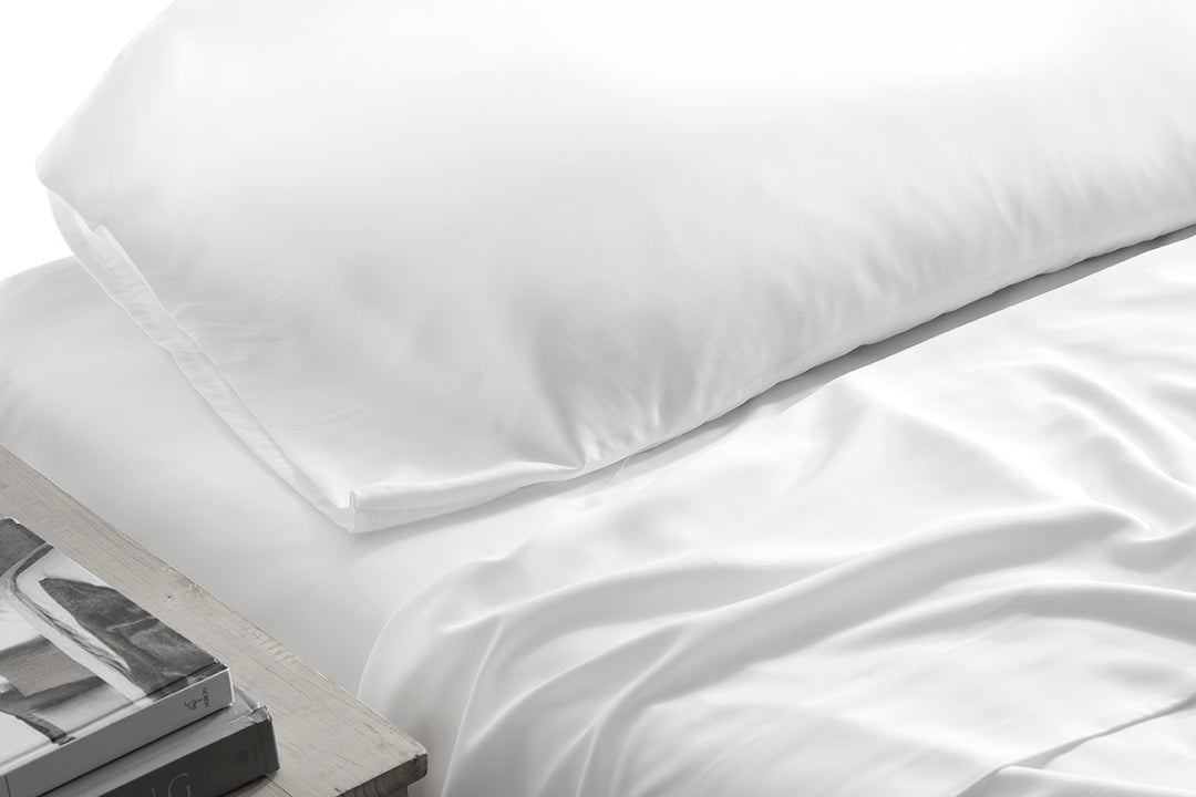 White Alaskan King Sheet Set#color_white