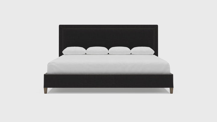 3D Video of Alpine Bed Frame in Buff#color_ebony