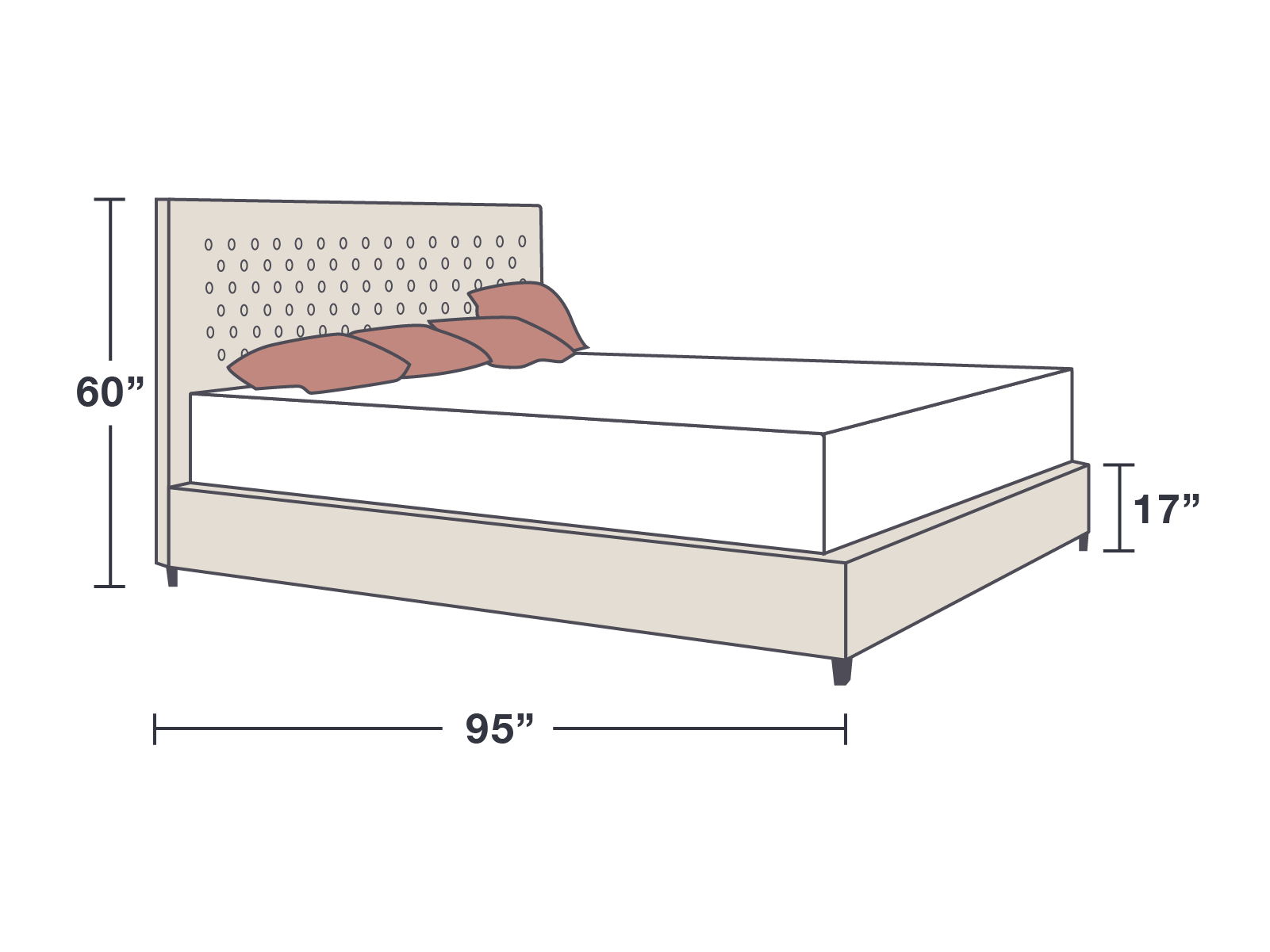 Kincaid Leather Bed