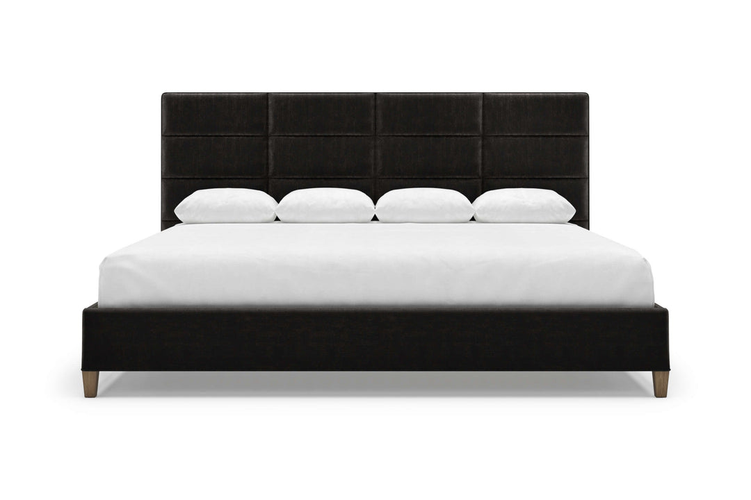 Marshall Bed Frame in Ebony#color_ebony