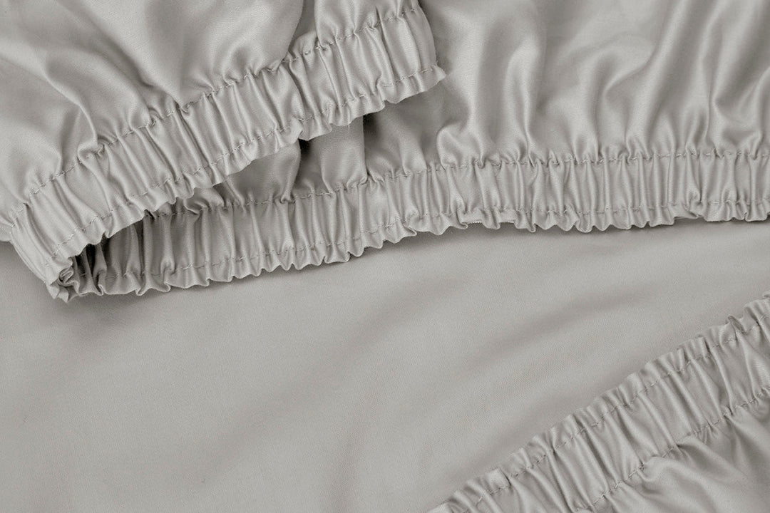 Platinum Alaskan King Bamboo Sheet Set Detail#color_platinum