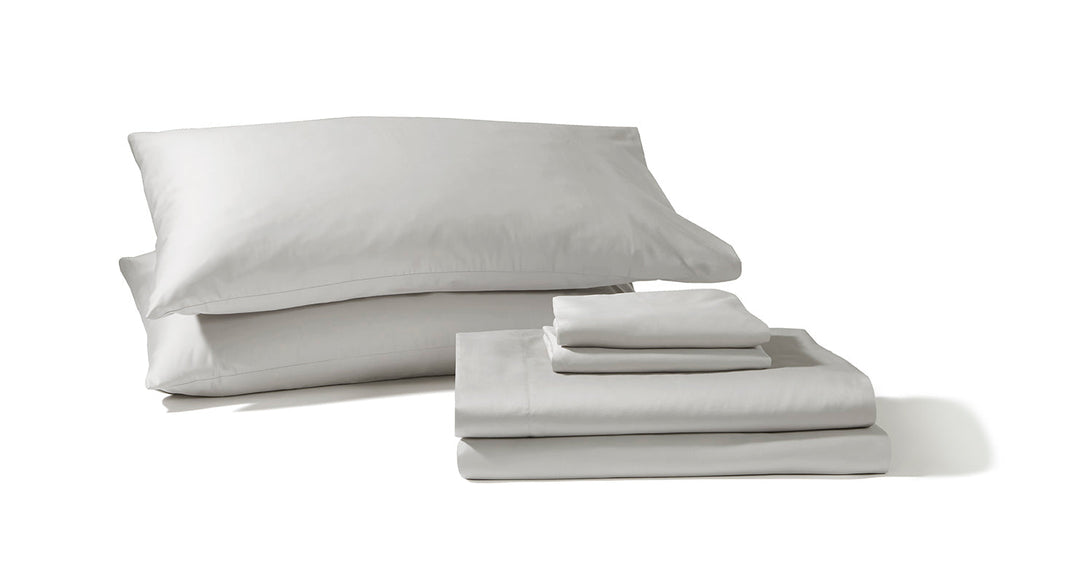 Platinum Alaskan King Bamboo Sheet Set#color_platinum