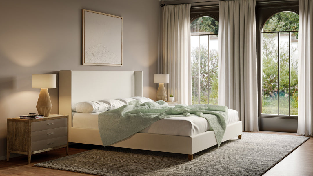 How Big Is Too Big? Visual Tricks to Make an Oversized Bed Feel Airy