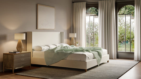 How Big Is Too Big? Visual Tricks to Make an Oversized Bed Feel Airy