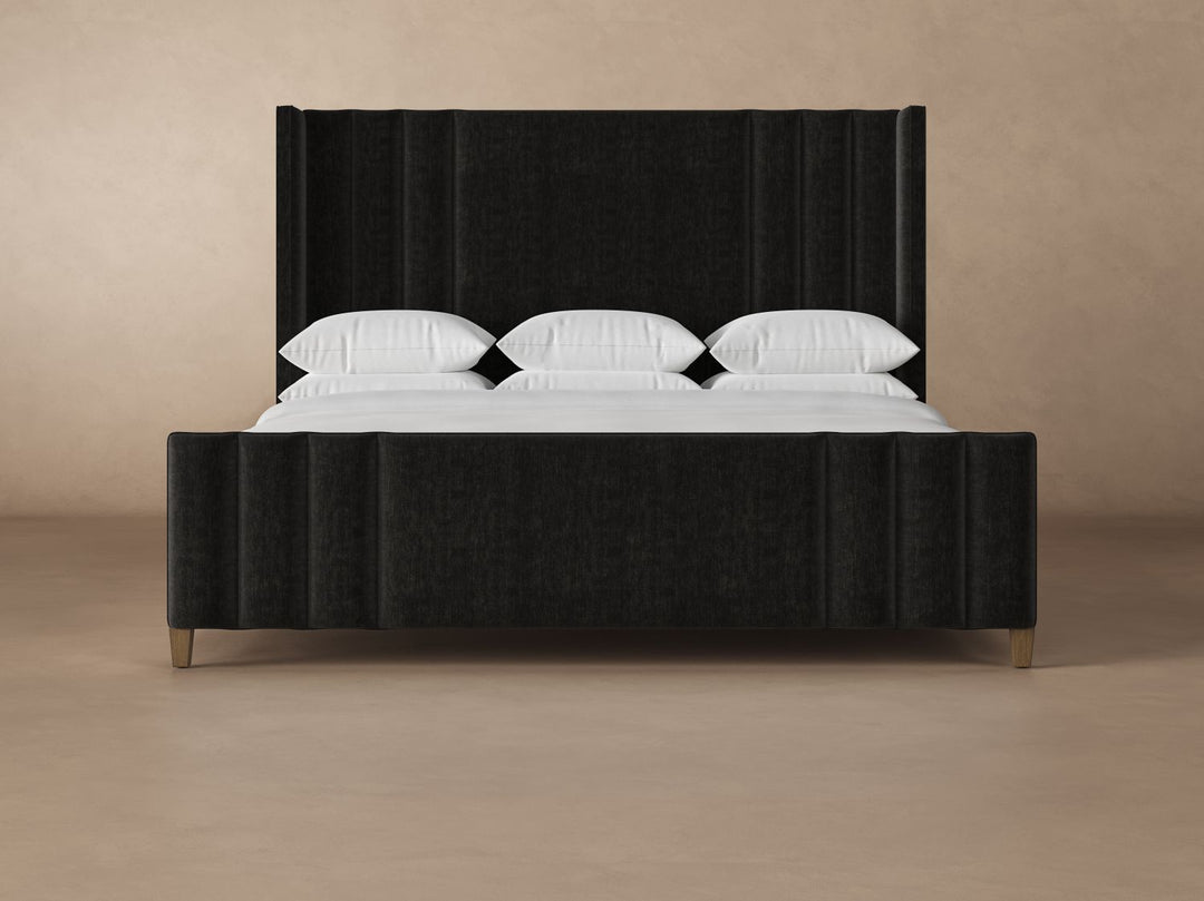 Adler Bed Frame in onyx#color_onyx