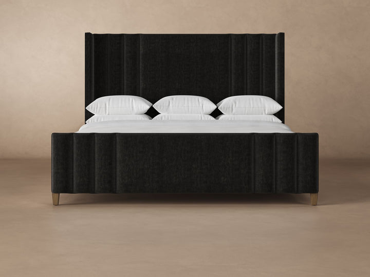 Adler Bed Frame in onyx#color_onyx
