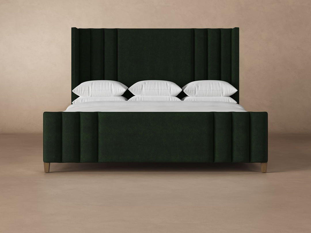 Adler Bed Frame in Emerald #color_emerald