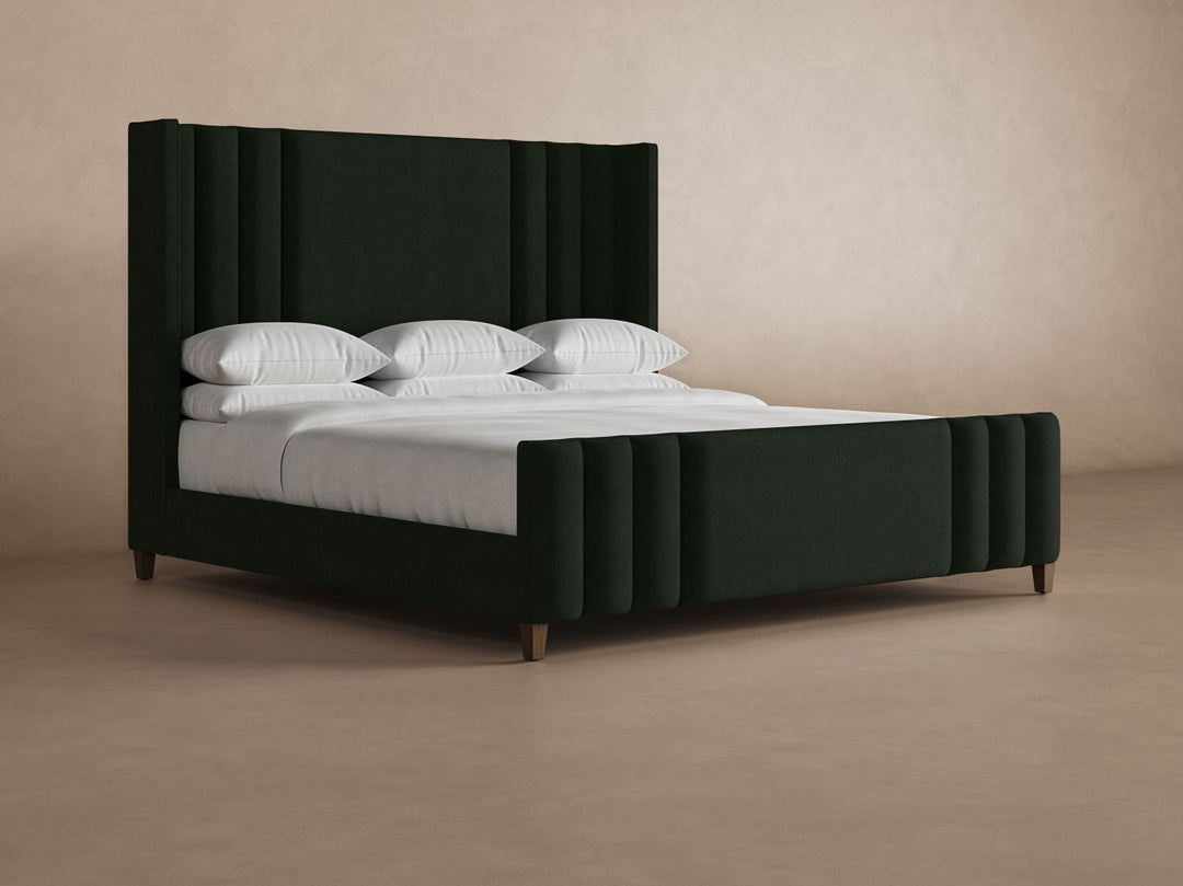Adler Bed Frame in Emerald #color_emerald