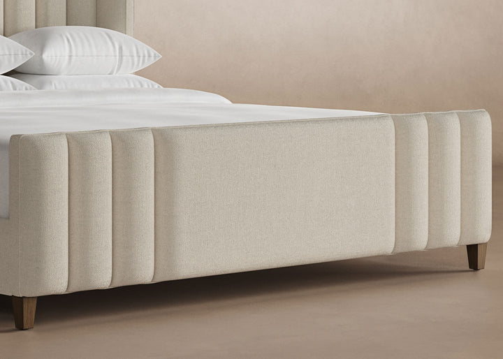 Adler Bed Frame in Flax #color_flax