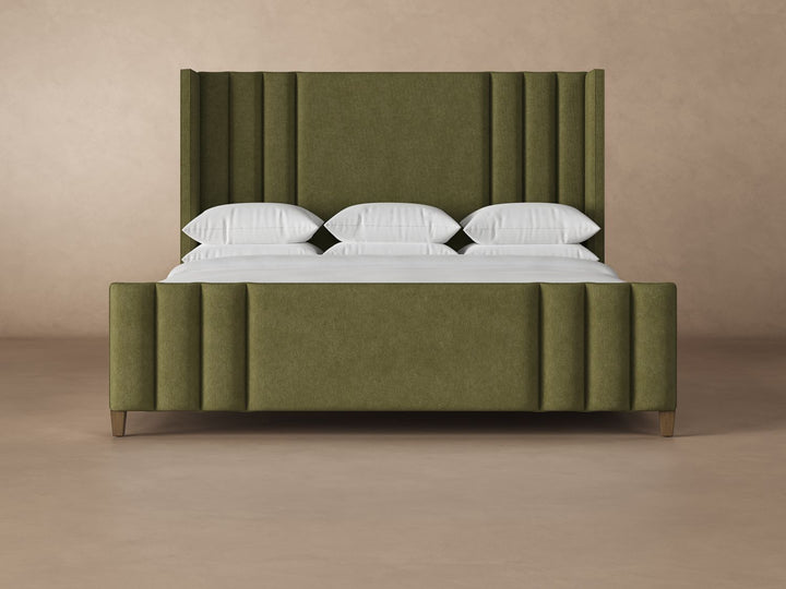 Adler Bed Frame in Moss #color_moss