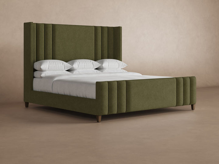 Adler Bed Frame in Moss #color_moss