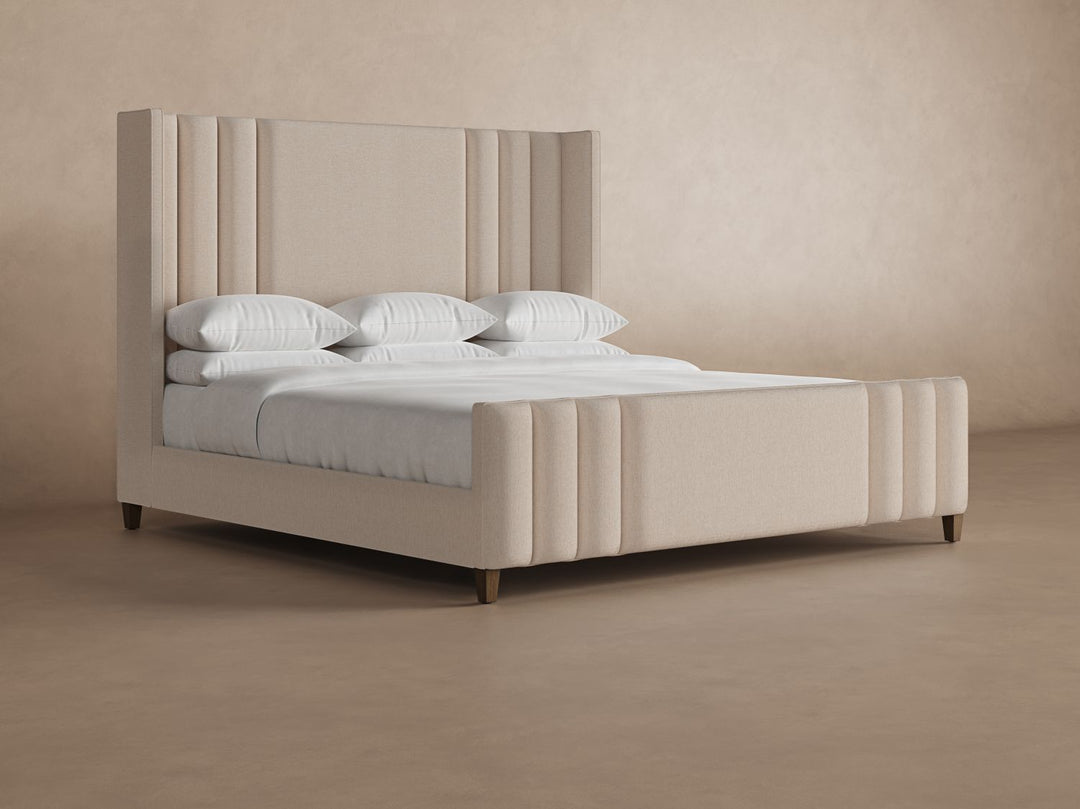Adler Bed Frame in Oatmeal #color_oatmeal