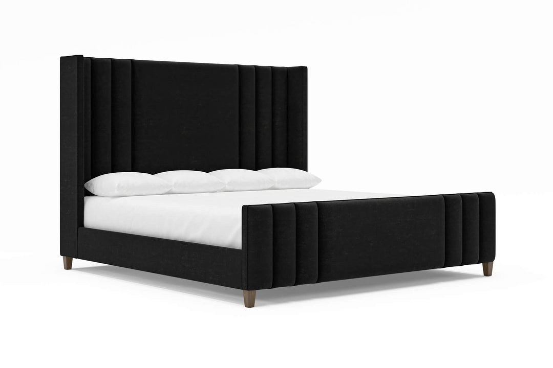 Adler Bed Frame in Ebony #color_ebony