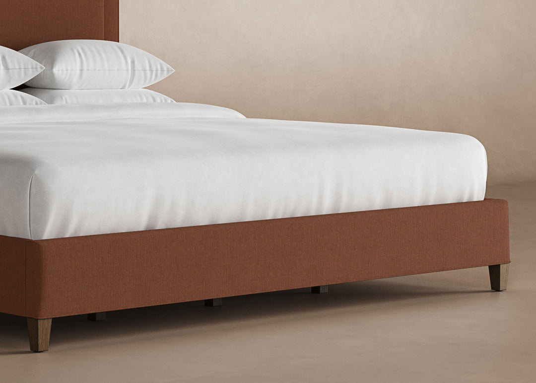 Alpine Bed Frame in Clay#color_clay
