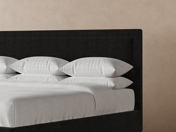 Alpine Bed Frame in onyx#color_onyx