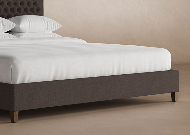 Bed Frame in Bark#color_bark