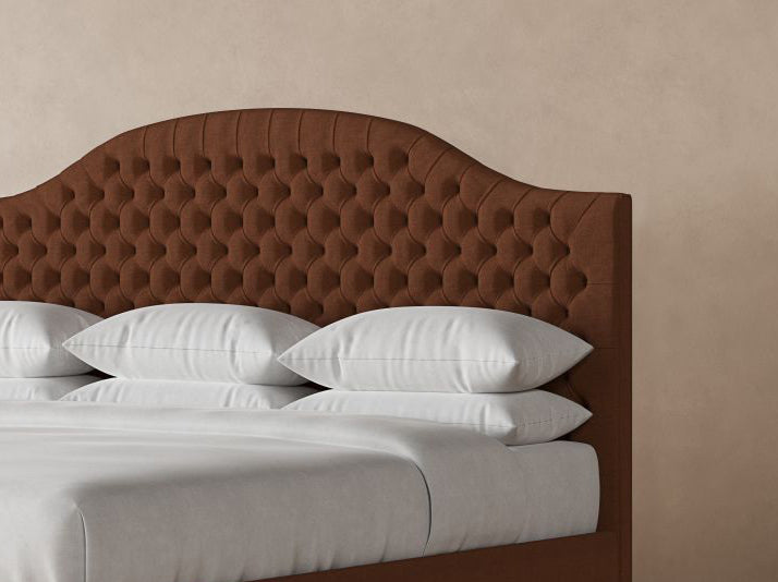 Archie Bed Frame in Clay#color_clay