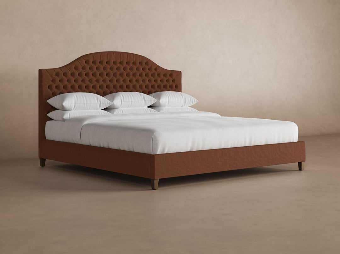 Archie Bed Frame in Clay#color_clay