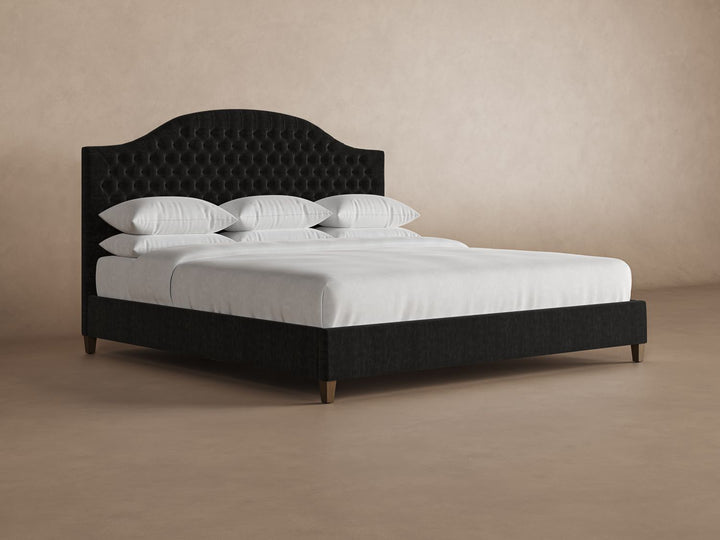 Archie Bed Frame in onyx#color_onyx