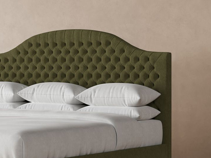 Archie Bed Frame in Moss#color_moss