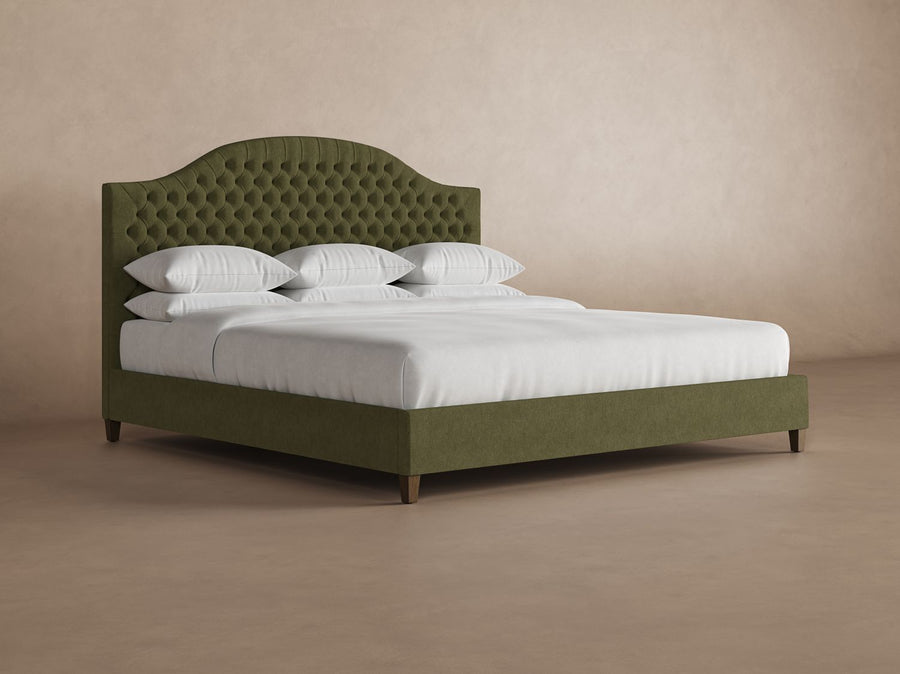 Archie Bed Frame in Moss#color_moss