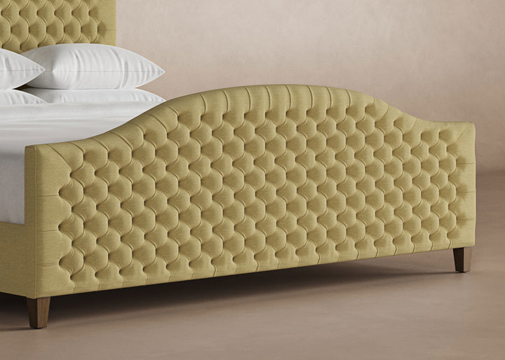 Archie Bed Frame with Footboard in Iceland Moss#color_iceland-moss
