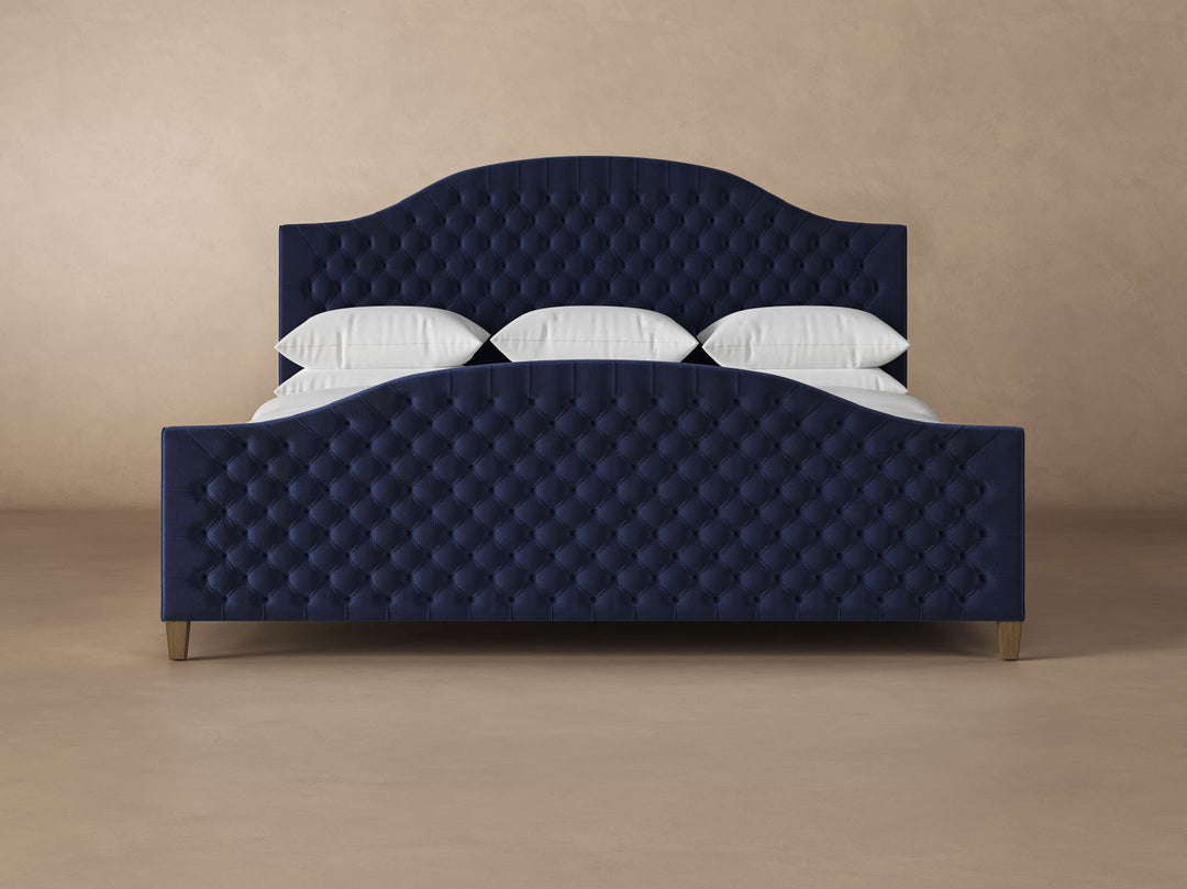 Archie Bed Frame with Footboard in Eclipse#color_eclipse