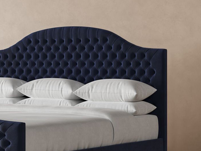 Archie Bed Frame with Footboard in Eclipse#color_eclipse