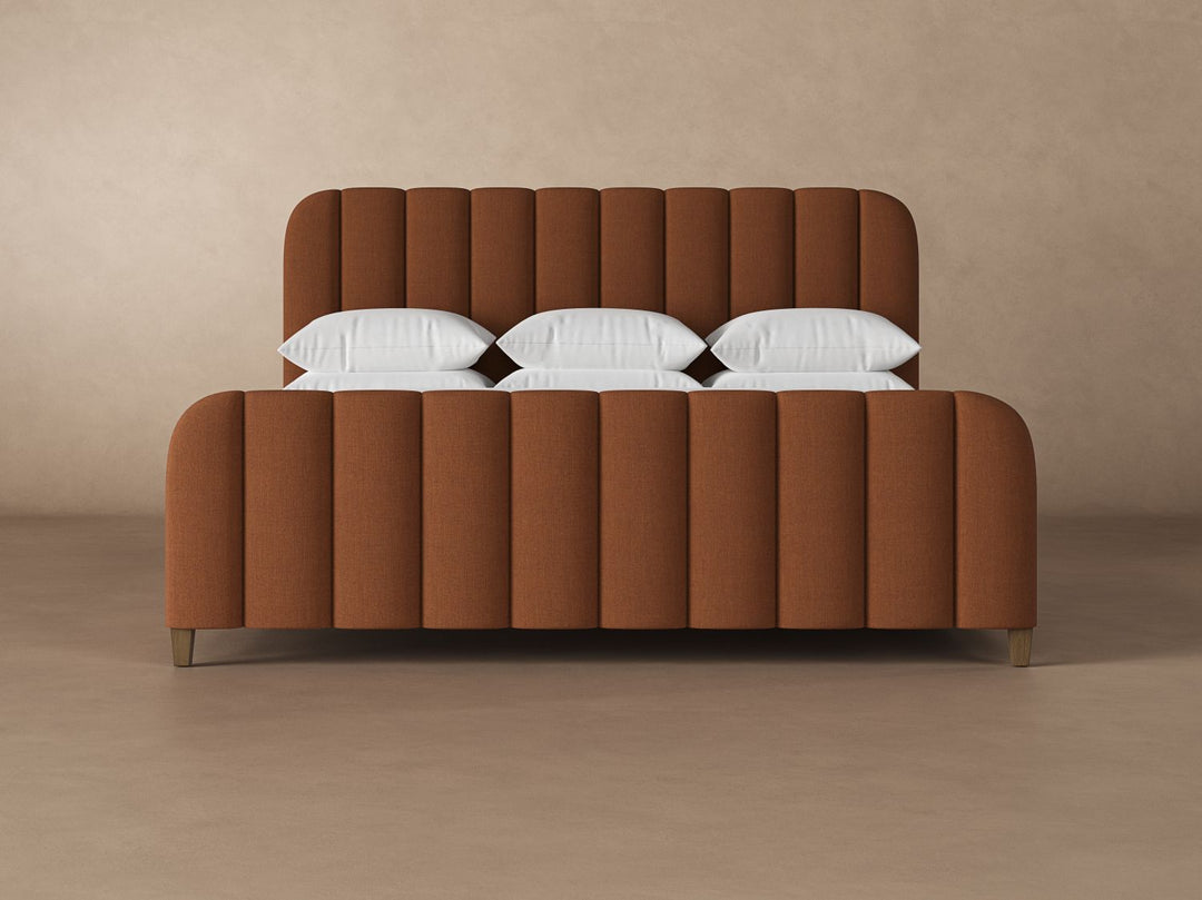 Augustine Bed Frame in Clay#color_clay