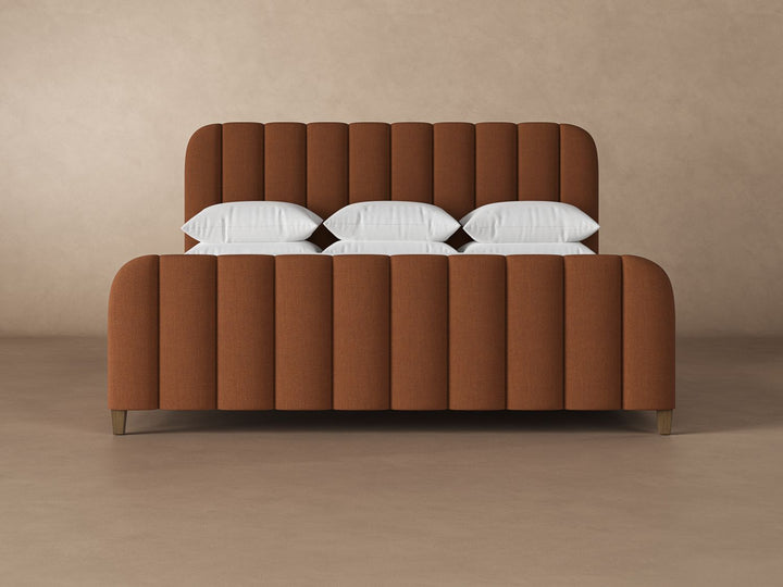 Augustine Bed Frame in Clay#color_clay