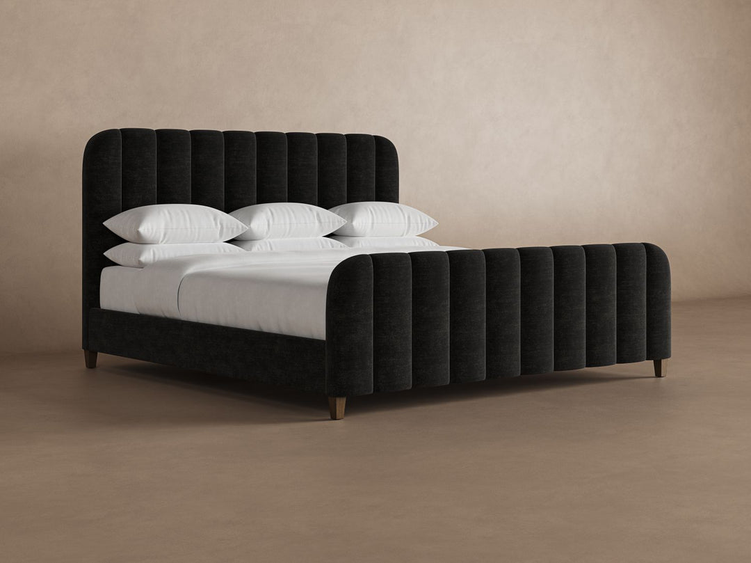 Augustine Bed Frame in Onyx#color_onyx