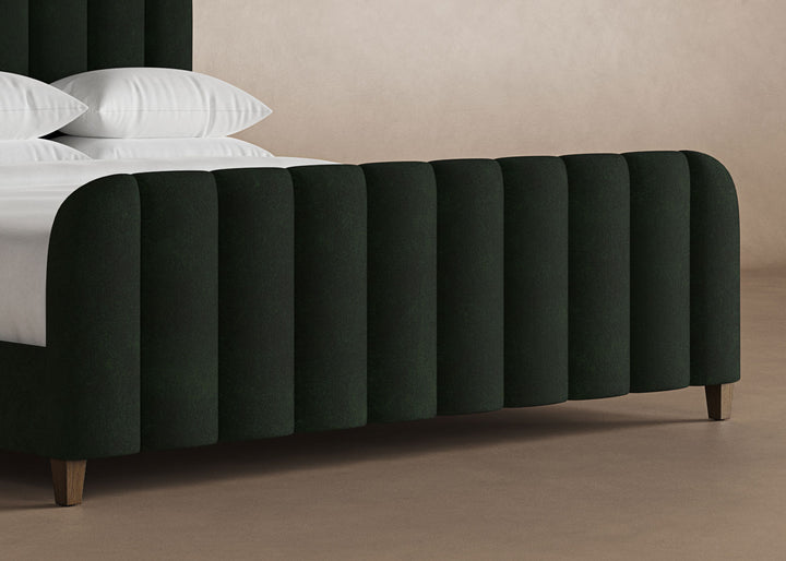 Augustine Bed Frame in Emerald#color_emerald