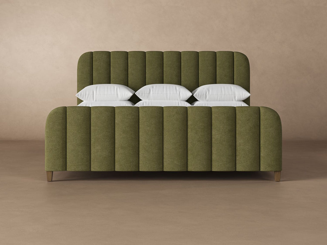 Augustine Bed Frame in Moss#color_moss