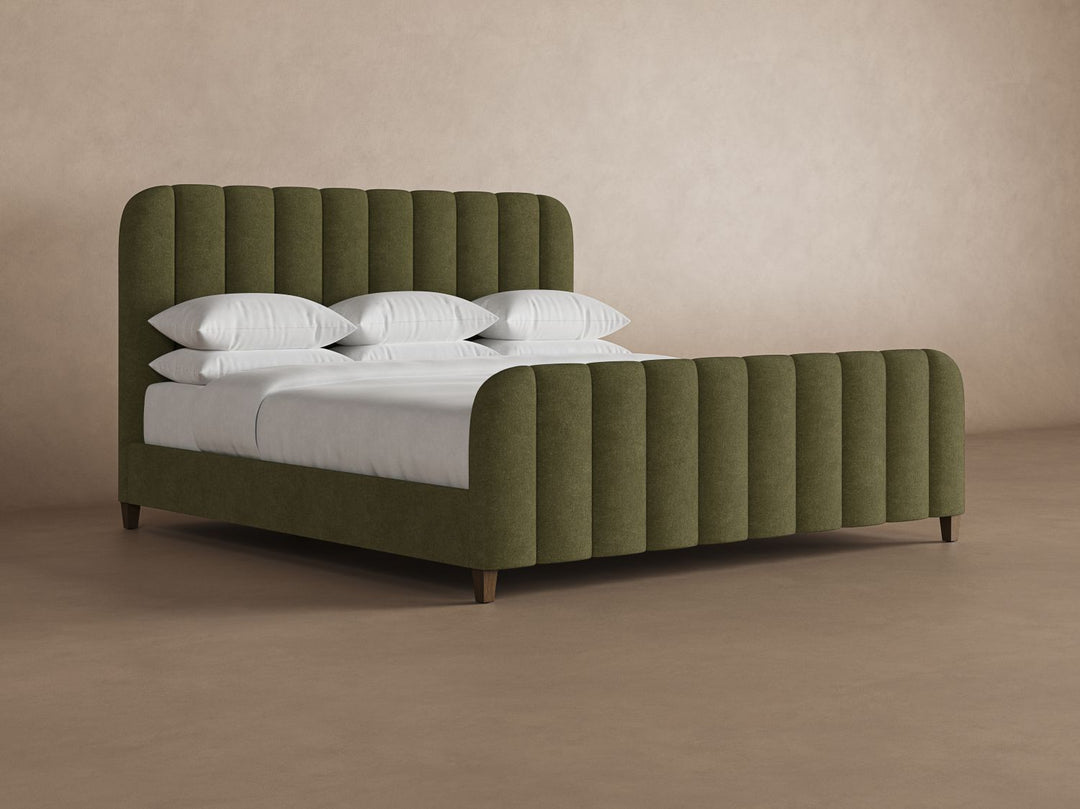 Augustine Bed Frame in Moss#color_moss